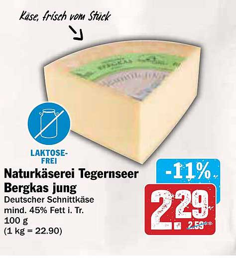 Naturkäserei Tegernseer Bergkas jung