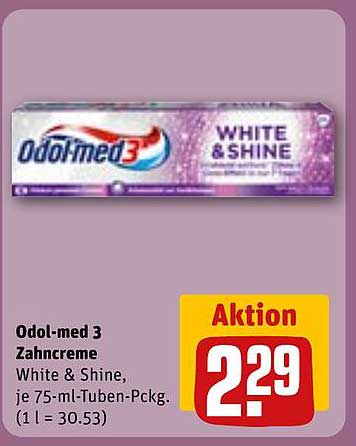 Odol-med 3 Zahnpasta White & Shine, 75 ml