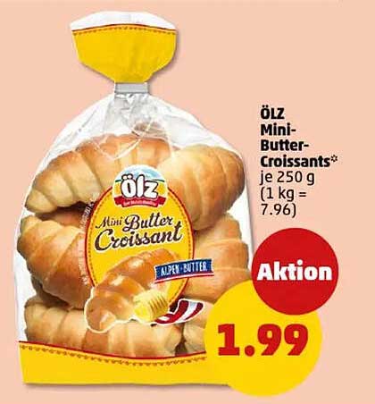 ÖLZ Mini-Butter-Croissants 250 g