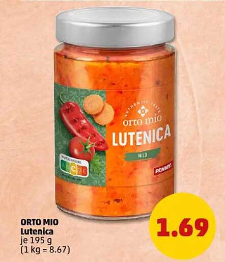 ORTO MIO Lutenca mild 195 g