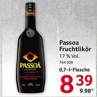 Passoa Fruchtlikör 0,7 l – Fruchtige Versuchung!