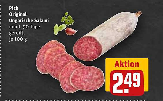 Pick Original Ungarische Salami - Aktion 2,49
