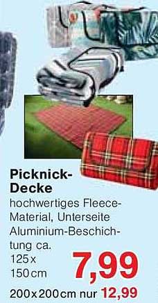 Picknick-Decke