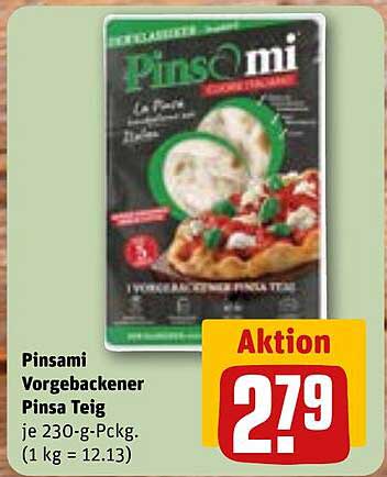 Pinsami Vorgebackener Pinsa Teig