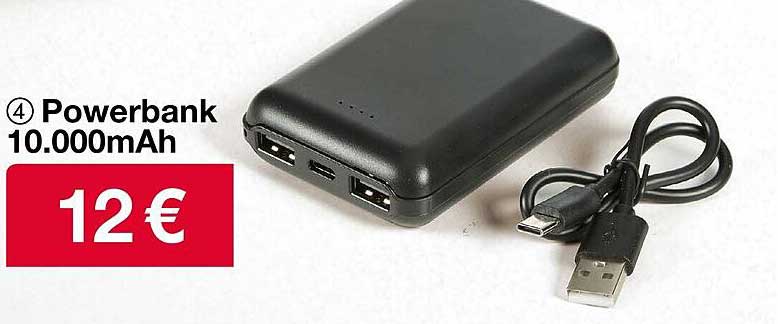 Powerbank 10.000mAh