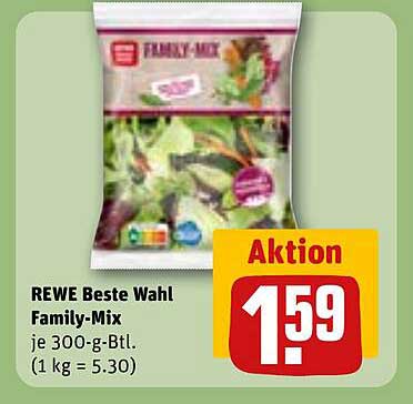 REWE Beste Wahl Family-Mix 300 g