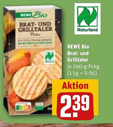 REWE Bio Brat- und Grilltaler