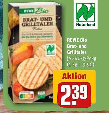 REWE Bio Brat- und Grilltaler