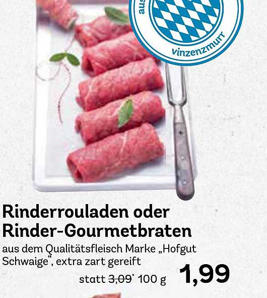 Rinderrouladen oder Rinder-Gourmetbraten