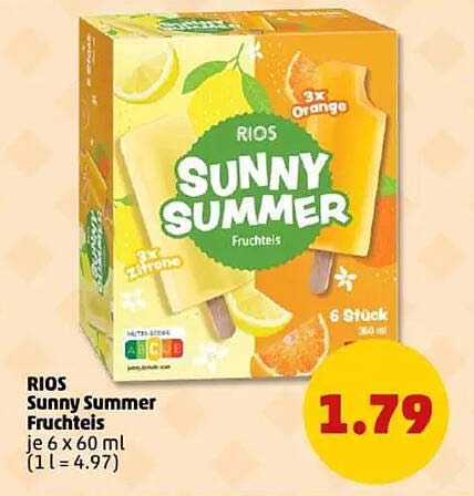 RIOS Sunny Summer Fruchteis