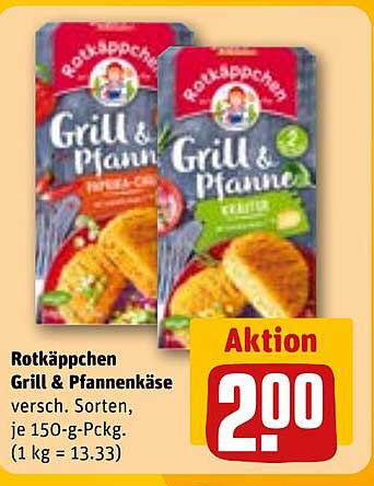 Rotkäppchen Grill & Pfannenkäse 150-g-Packung