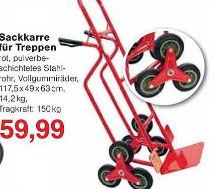 Sackkarre für Treppen