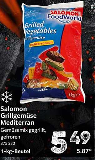 Salomon Grillgemüse Mediterran