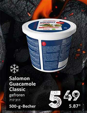 Salomon Guacamole Classic gefroren – 500-g-Becher