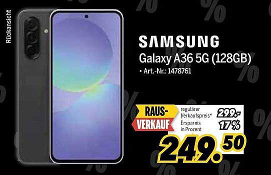 SAMSUNG Galaxy A36 5G (128GB)
