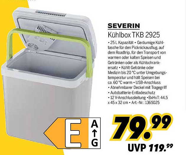 SEVERIN Kühlbox TKB 2925