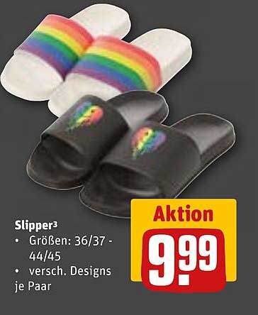 Slipper in verschiedenen Designs zum Aktionspreis