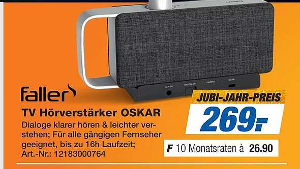 TV Hörverstärker OSKAR von Faller