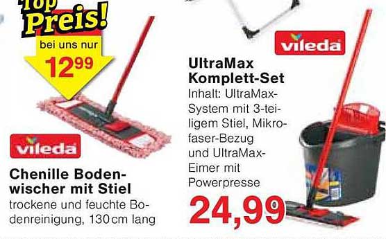 Vileda UltraMax Komplett-Set