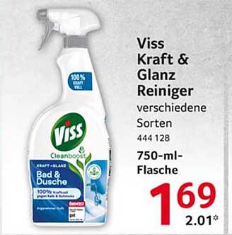 Viss Kraft & Glanz Reiniger Bad & Dusche 750 ml