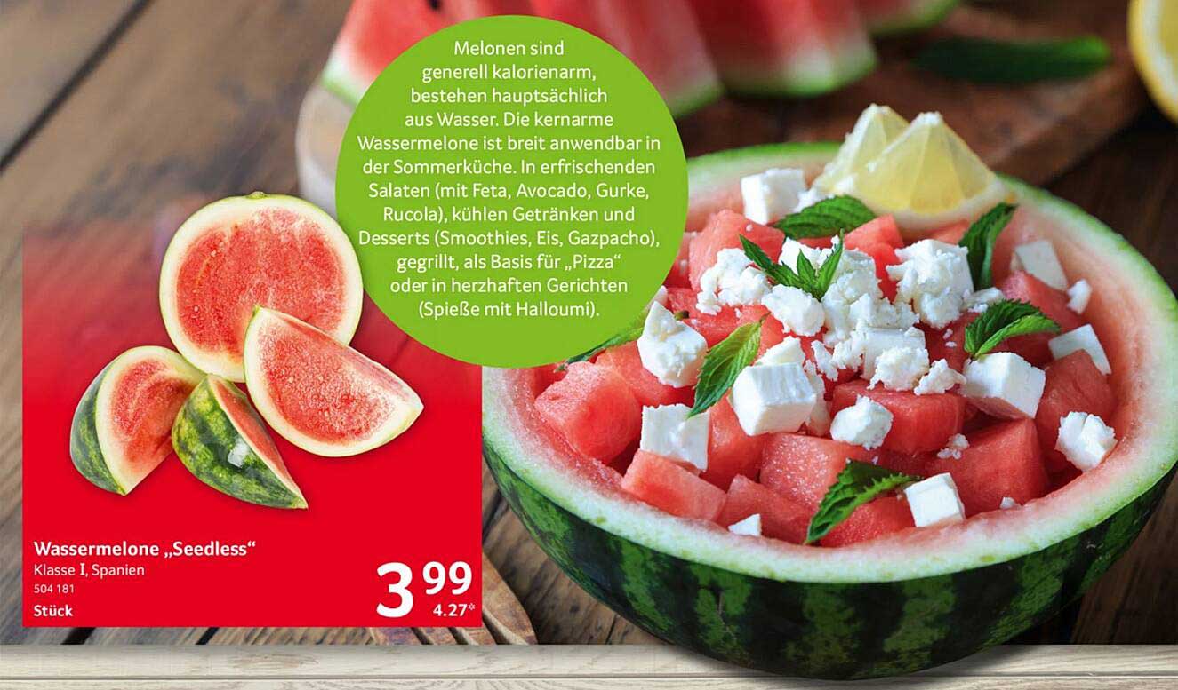 Wassermelone „Seedless“