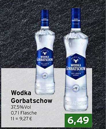 Wodka Gorbatschow 0,7l
