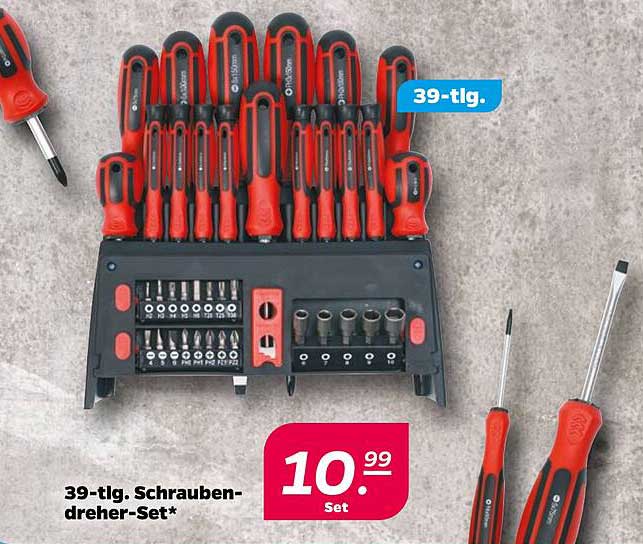 39-tlg. Schraubendreher-Set