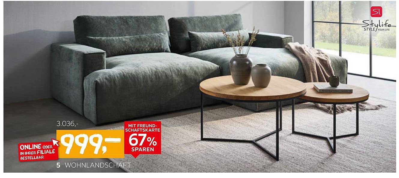 5 Wohnlandschaft für nur 999,- Euro