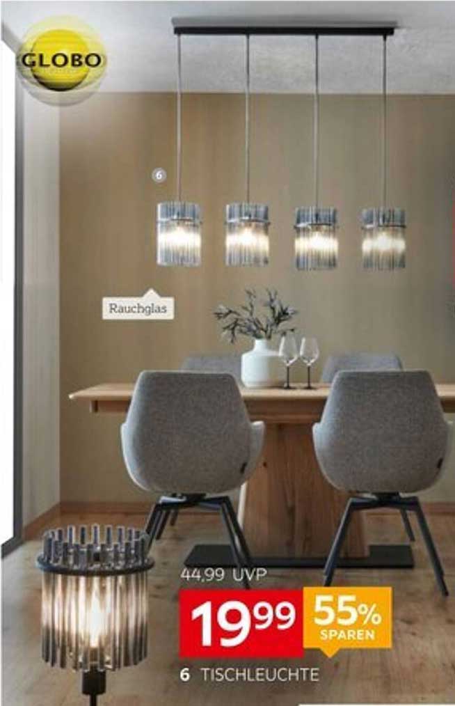 6 Tischleuchten für nur 19,99 € – Top Angebot bei XXXLutz!