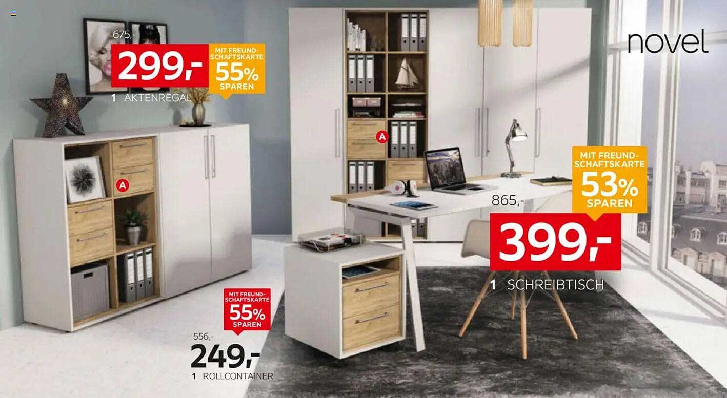 Aktenregal 299,- (zuvor 675,-) - 55% sparen mit Freundschaftskarte