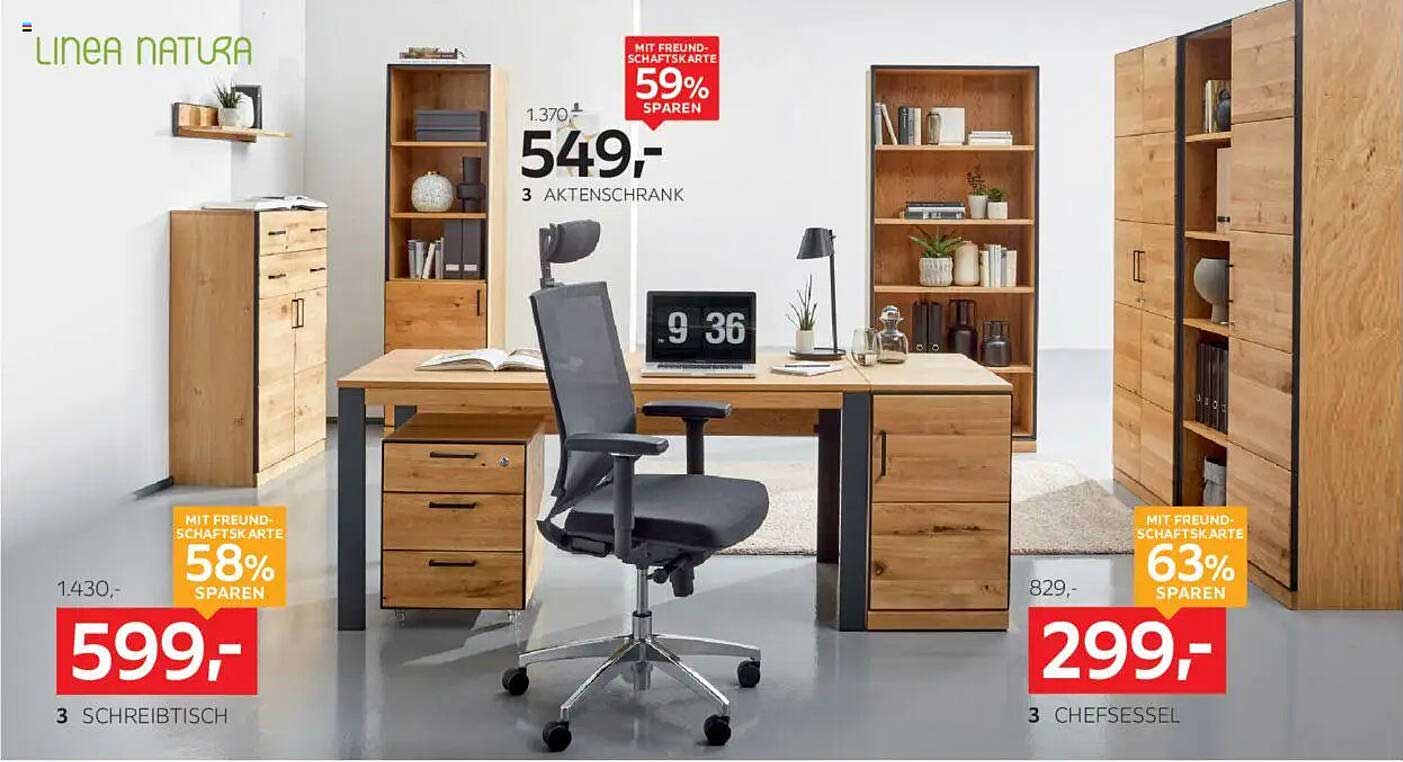 Aktenschrank LINEA NATURA für 549,- € – Jetzt 59% sparen!