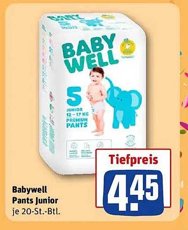 Babywell Pants Junior - die ideale Wahl für Ihre Kleinen