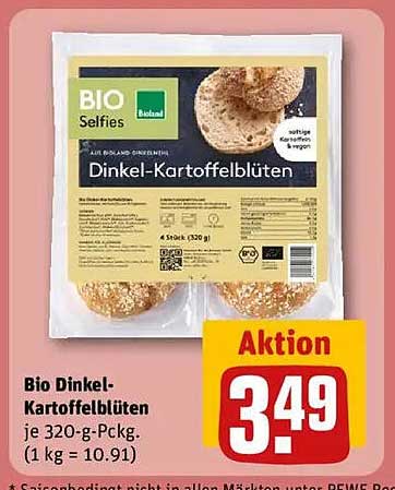 Bio Dinkel-Kartoffelblüten je 320-g-Pckg.