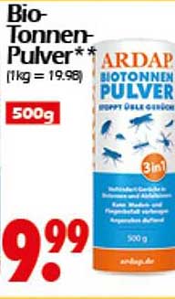 Bio-Tonnen-Pulver 500g