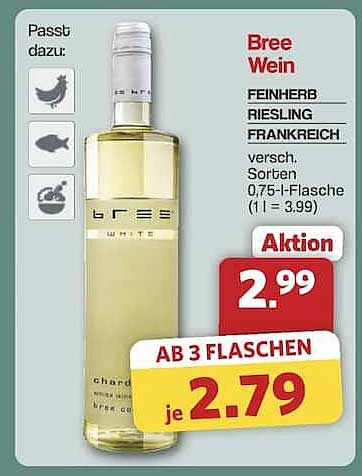 Bree Wein - Feinherr Riesling aus Frankreich