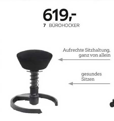 Bürohocker - Ergonomie trifft Design