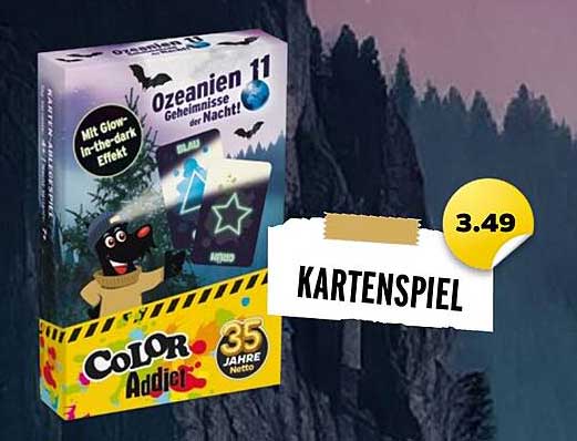 Color Addict Kartenspiel – Ozeanien 11 Geheimmisse der Nacht
