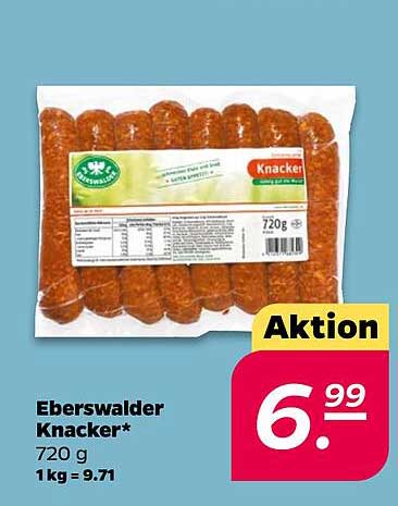 Eberswalder Knacker* 720 g - jetzt im Angebot!