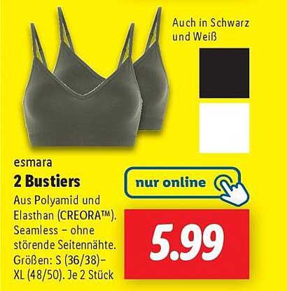 esmarA 2 Bustiers