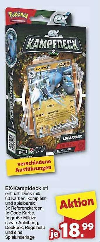 EX-Kampfdeck #1 - Pokémon Trading Card Game