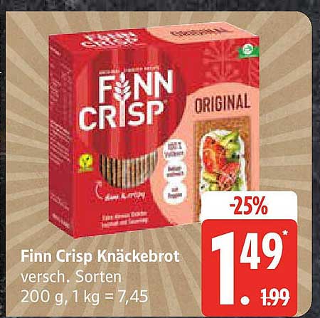 Finn Crisp Knäckebrot - verschiedene Sorten