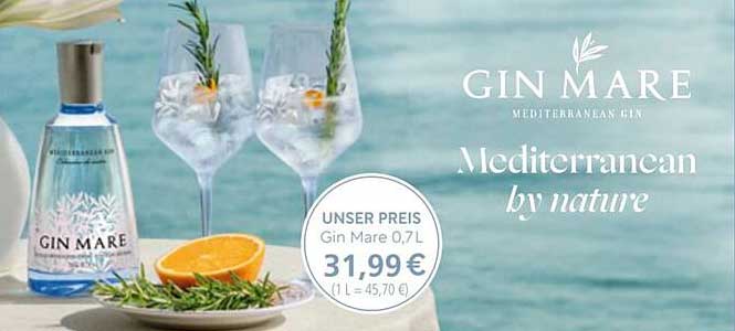 Gin Mare 0,7L - Mediterran by nature
