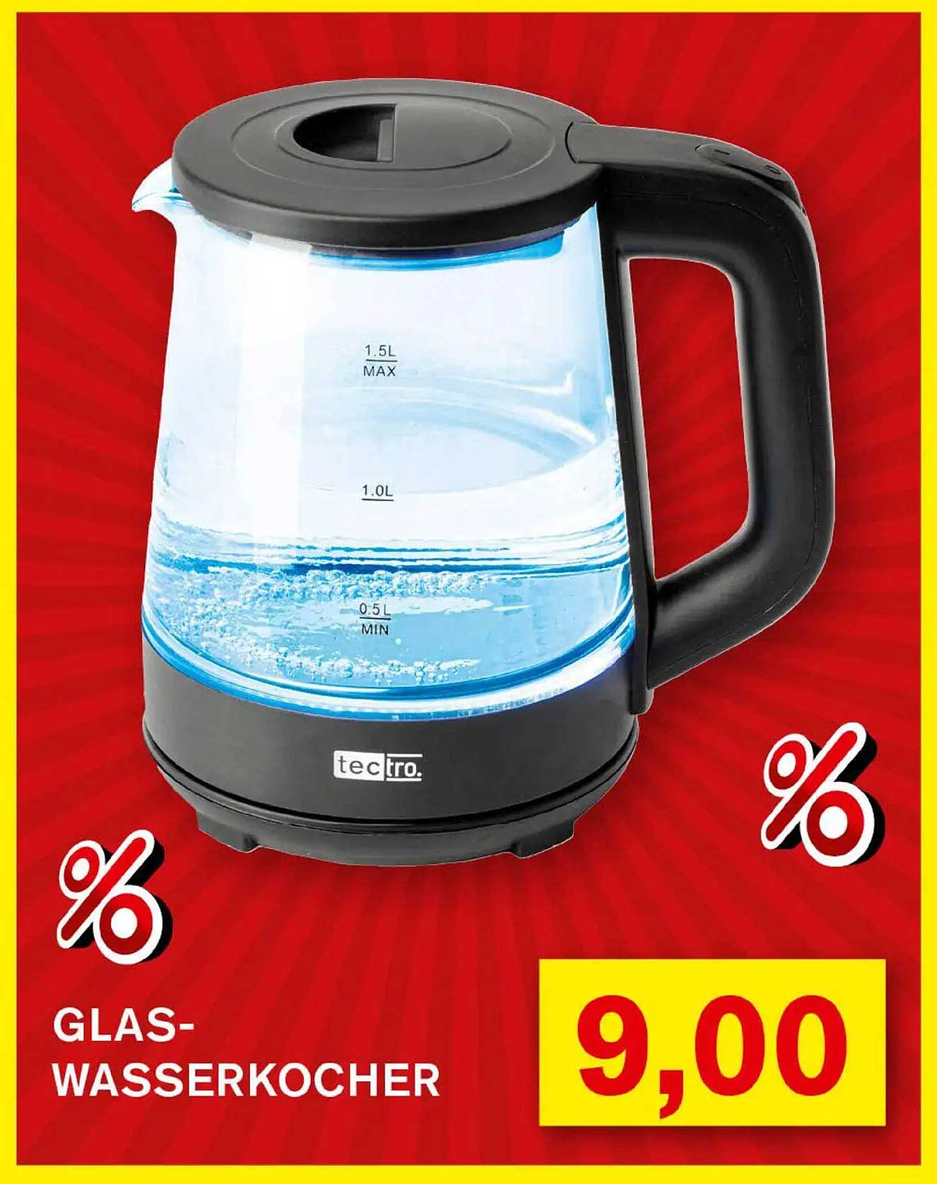 GLAS-WASSERKOCHER