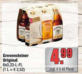Grevensteiner Original 6x0,33-L-Flasche