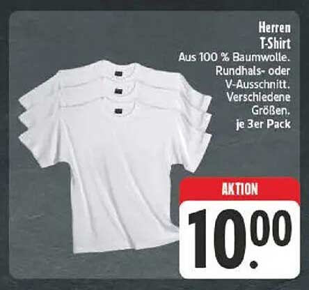 Herren T-Shirt - 3er Pack
