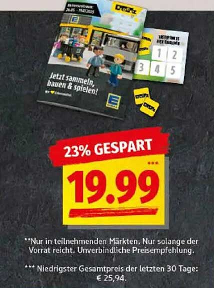 Jetzt sammeln, bauen & spielen – exklusives Angebot im NP Discount