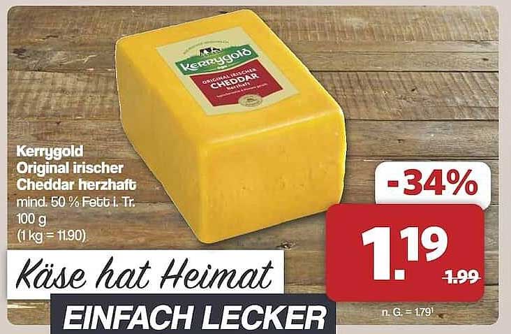 Kerrygold Original irischer Cheddar herzhaft