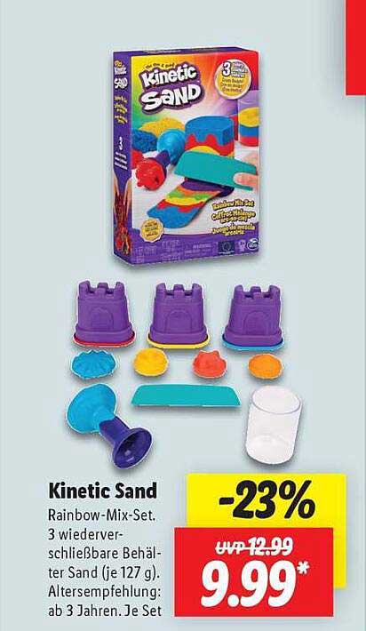 Kinetic Sand Rainbow-Mix-Set