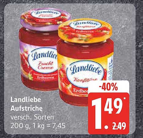 Landliebe Aufstriche - Leckere Vielfalt im Glas