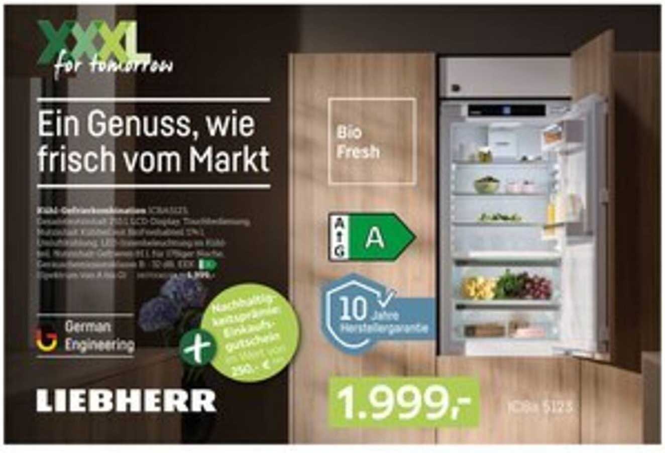 Liebherr Kühlschrank mit Bio Fresh Funktion